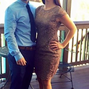 Adrianna Papell Lace Dress